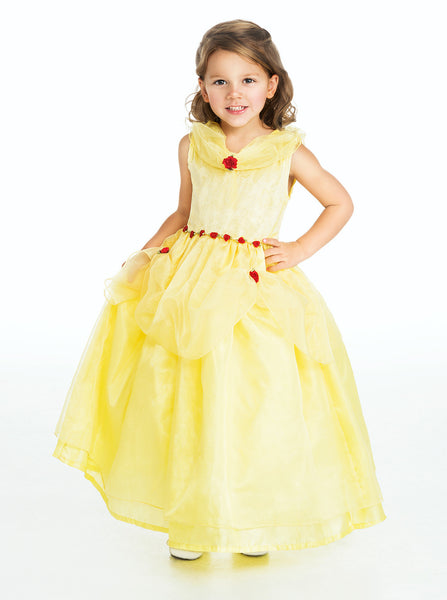 Little Adventures - Deluxe Yellow Beauty Girls Costume | KidzInc Australia | Online Educational Toy Store