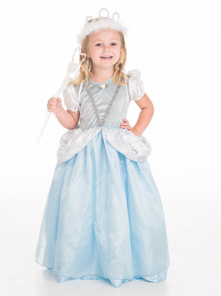 Little Adventures - Deluxe Cinderella Girls Costume | KidzInc Australia | Online Educational Toy Store