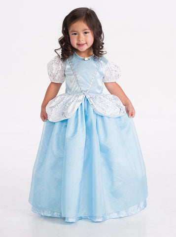 Little Adventures - Deluxe Cinderella Girls Costume | KidzInc Australia | Online Educational Toy Store