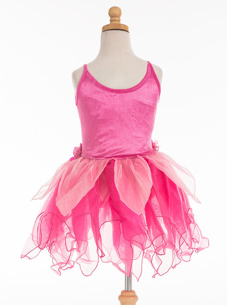 Little Adventures - Hot Pink Tulip Girls Fairy Dress | KidzInc Australia | Online Educational Toy Store