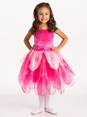 Little Adventures - Hot Pink Tulip Girls Fairy Dress | KidzInc Australia | Online Educational Toy Store