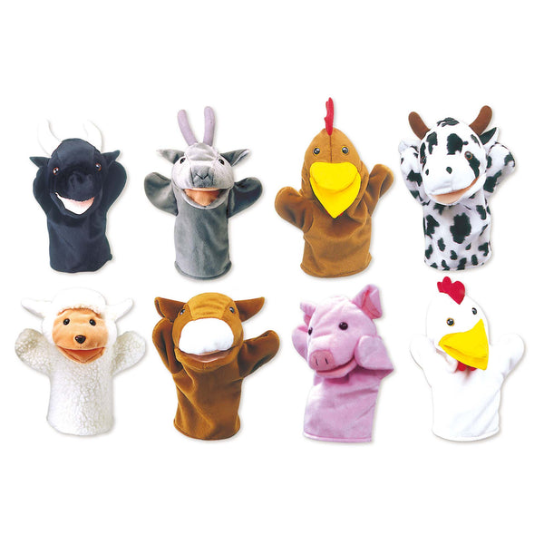 Farm Animal Hand Puppet Set | KidzInc Australia | Online Educational Toy Store
