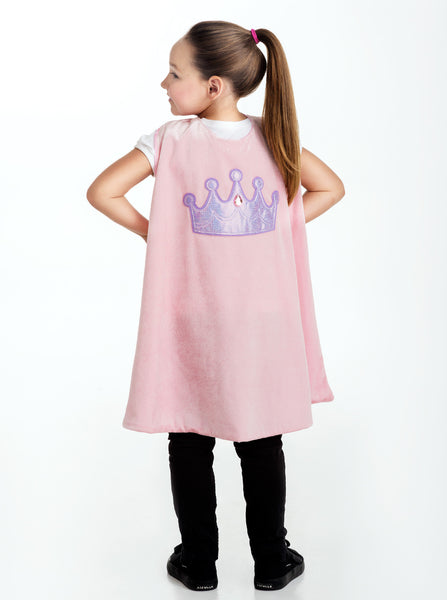 Little Adventures - Pink Crown Girls Cape | KidzInc Australia | Online Educational Toy Store