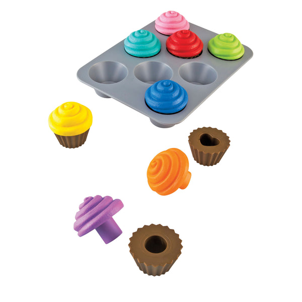 Learning Resources - Smart Snacks Shape Sorting Cup Cakes | KidzInc Australia | Online Educational Toy Store