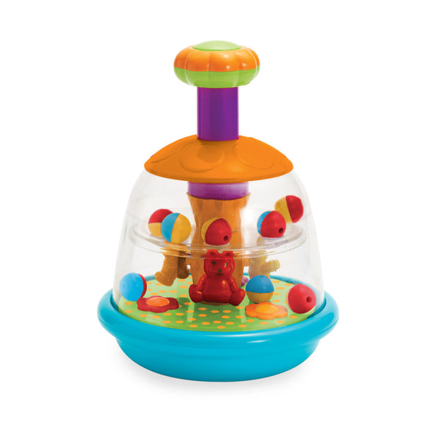 Manhattan Toy - Baby: Push & Spin Carousel | KidzInc Australia | Online Educational Toy Store