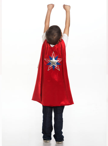 Little Adventures - American Hero Boys Cape | KidzInc Australia | Online Educational Toy Store
