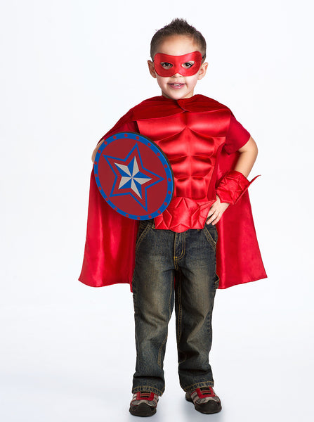 Little Adventures - Red Hero Boys Cape | KidzInc Australia | Online Educational Toy Store