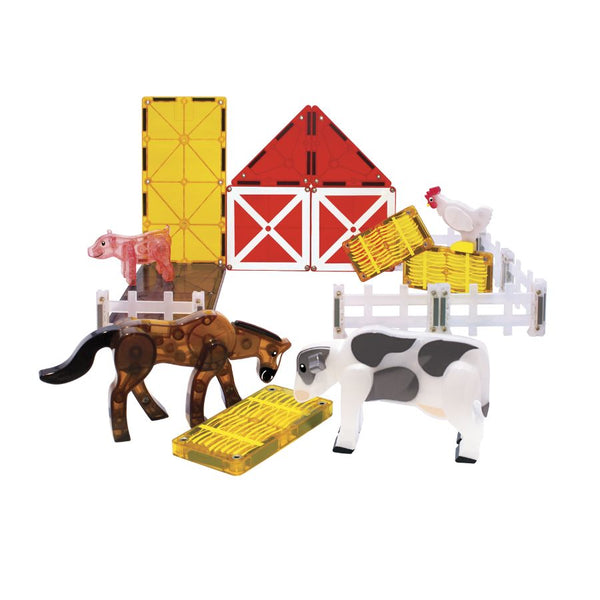 Magna-Tiles Farm Animals 25-Piece Set Magnetic Tiles | KidzInc Australia 3