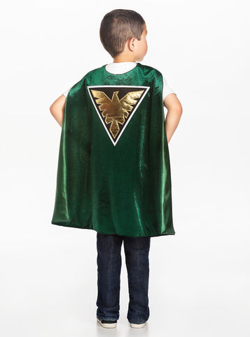 Little Adventures - Green Hero Boys Cape | KidzInc Australia | Online Educational Toy Store