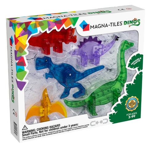 Magna-Tiles Dinos 5-Piece Set | Magnetic Tiles | KidzInc Australia 