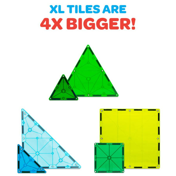 Magna-Tiles Dino World XL 50 Piece Set Magnetic Tiles | KidzInc Australia 4