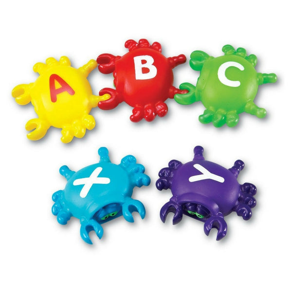 Learning Resources - Smart Splash Letter Link Crabs | KidzInc Australia | Online Educational Toy Store