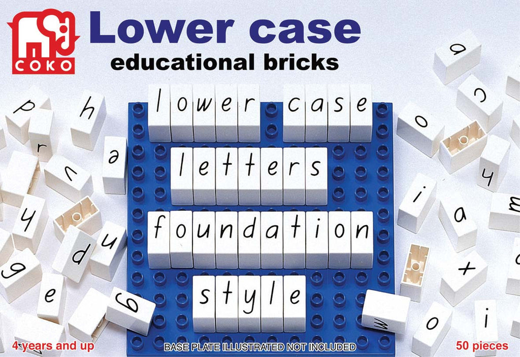 COKO Lowercase Letters Building Blocks KidzInc