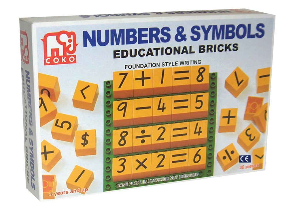 Coko Blocks COKO Numbers and Symbols | Building Blocks | KidzInc