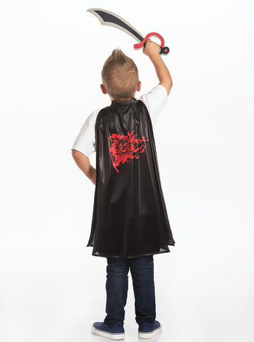 Little Adventures - Pirate Cape and Sword Set | KidzInc Australia | Online Educational Toy Store