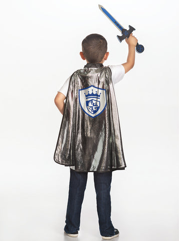 Little Adventures - Knight Cape and Sword Set | KidzInc Australia | Online Educational Toy Store