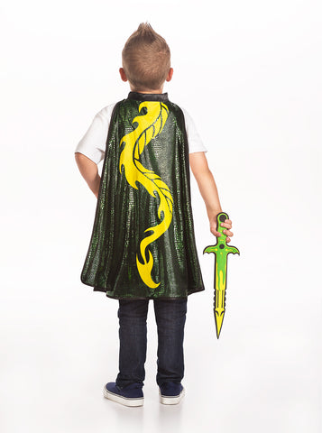 Little Adventures - Dragon Cape and Sword Set | KidzInc Australia | Online Educational Toy Store