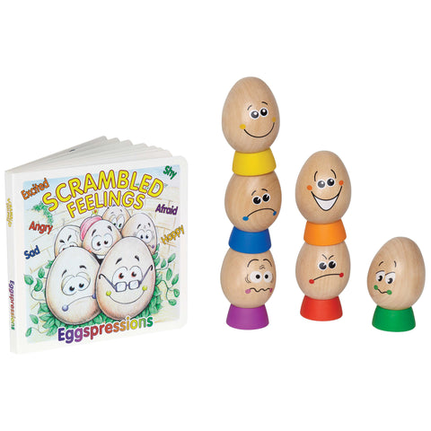 Hape - Eggspressions 13 pieces | KidzInc Australia | Online Educational Toy Store