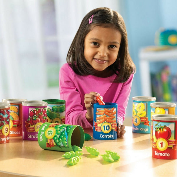 Learning Resources - 1 to 10 Counting Cans | KidzInc Australia | Online Educational Toy Store
