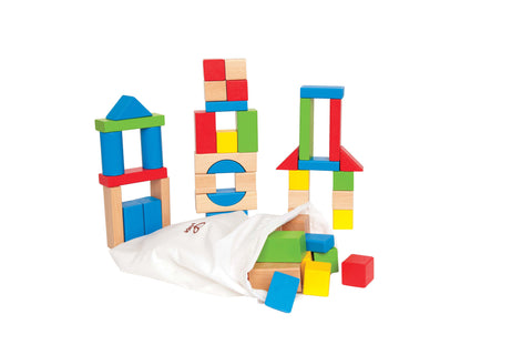 Hape - Maple Block Set | KidzInc Australia | Online Educational Toy Store