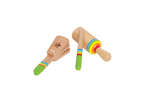 Hape - Early Melodies Rhythm Set | KidzInc Australia | Online Educational Toy Store