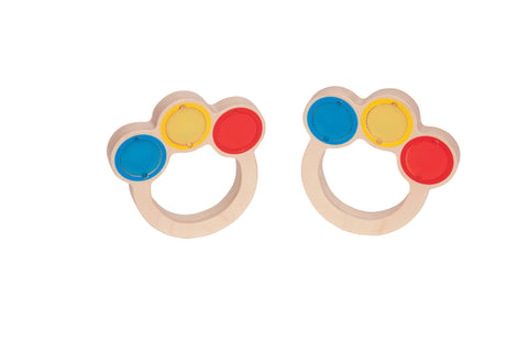 Hape - Early Melodies Maraca Set | KidzInc Australia | Online Educational Toy Store