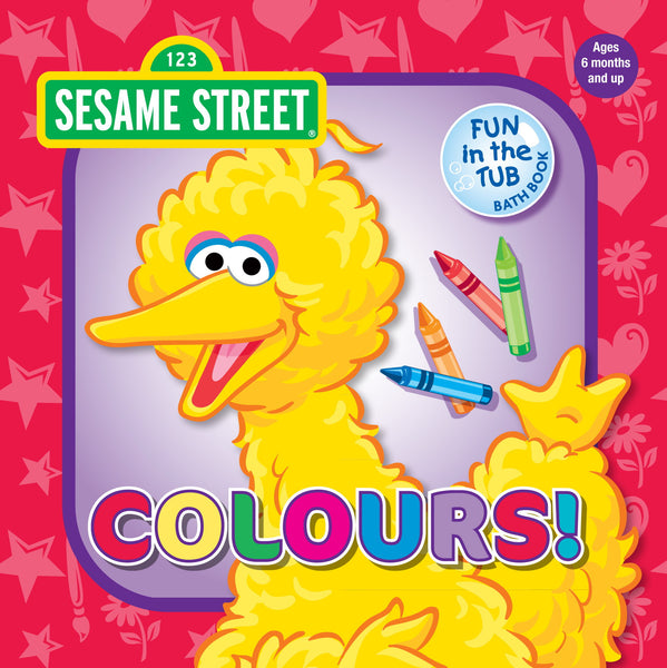 Five Mile Press - Sesame Street Colours! Bath Book | KidzInc Australia | Online Educational Toy Store