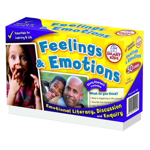 Smart Kids - 50 Feelings and Emotions Cards | KidzInc Australia | Online Educational Toy Store