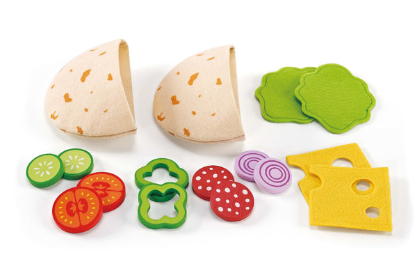 Hape -  Healthy Gourmet Pita Pocket | KidzInc Australia | Online Educational Toy Store