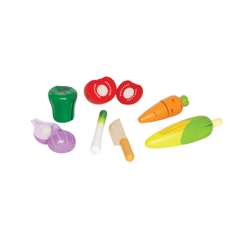 Hape -  Seasons Best Fresh Market Vegetables (Set of 11) | KidzInc Australia | Online Educational Toy Store