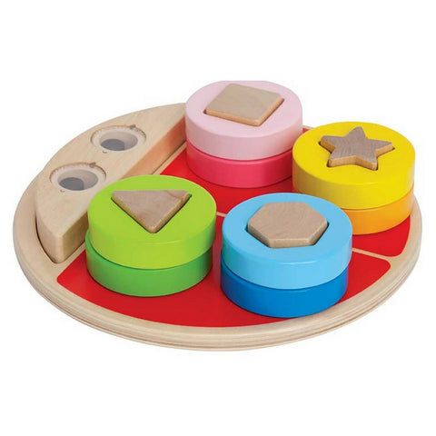 Hape - Ladybug Shape Sorter | KidzInc Australia | Online Educational Toy Store