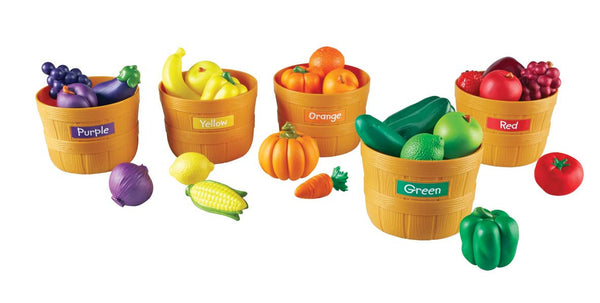 Learning Resources - Farmers Market Colour Sorting Set | KidzInc Australia | Online Educational Toy Store