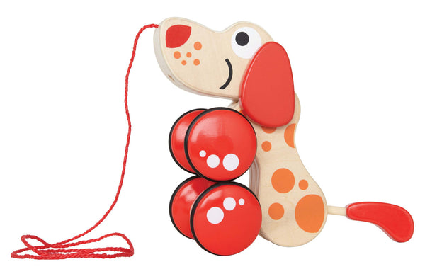 Hape - Walk-a-Long Puppy | KidzInc Australia | Online Educational Toy Store
