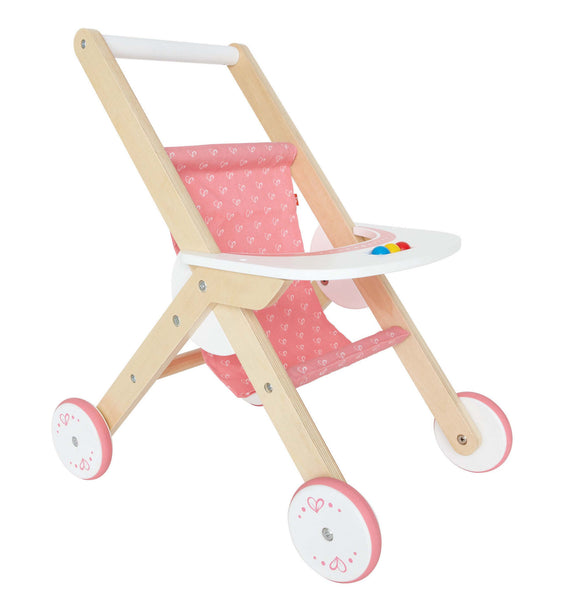 Hape - Baby Stroller | KidzInc Australia | Online Educational Toy Store