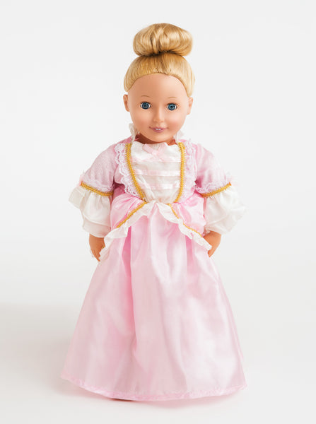 Little Adventures - Doll Dress Pink Parisian | KidzInc Australia | Online Educational Toy Store