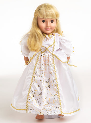 Little Adventures - Bride Doll Dress | KidzInc Australia | Online Educational Toy Store