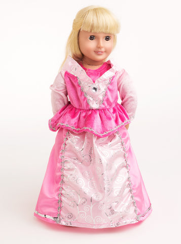 Little Adventures - Sleeping Beauty Doll Dress | KidzInc Australia | Online Educational Toy Store