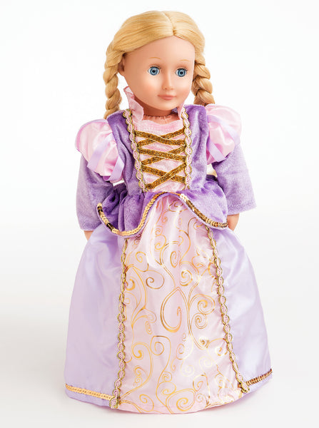 Little Adventures - Classic Rapunzel Doll Dress | KidzInc Australia | Online Educational Toy Store
