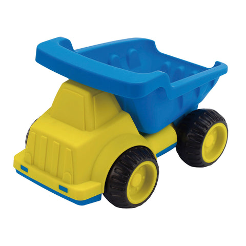 Hape - Sand and Sun Dump Truck | KidzInc Australia | Online Educational Toy Store