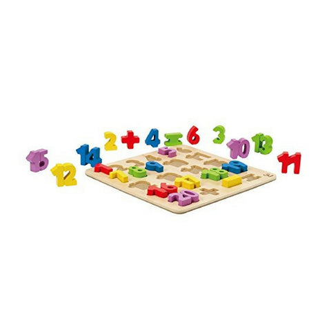 Hape - Number Puzzle | KidzInc Australia | Online Educational Toy Store