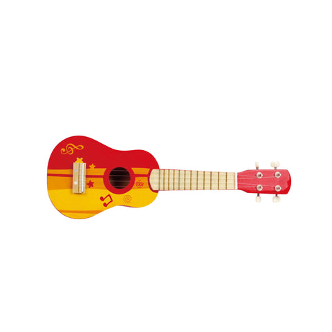 Hape -  Guitar Red | KidzInc Australia | Online Educational Toy Store