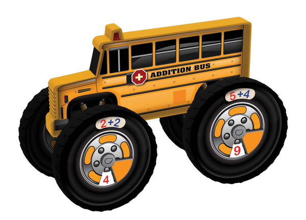 Junior Learning - Number Trucks Addition Bus | KidzInc Australia | Online Educational Toy Store