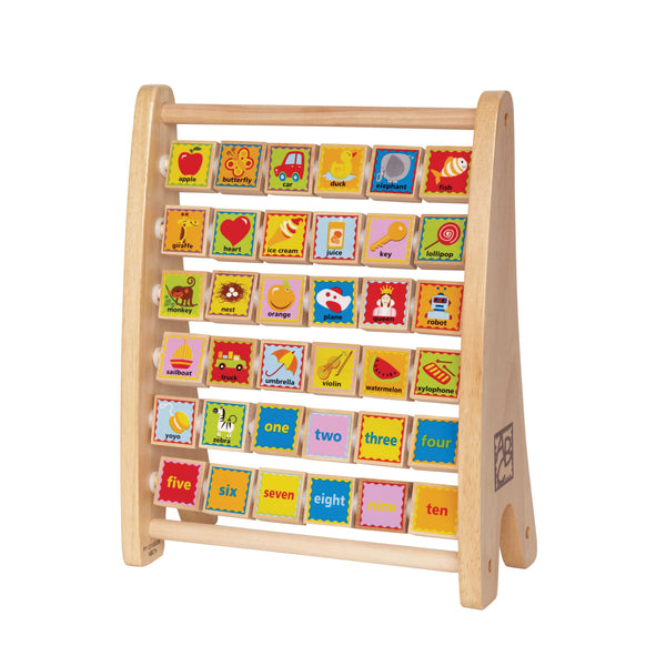 Hape - Alphabet Abacus | KidzInc Australia | Online Educational Toy Store