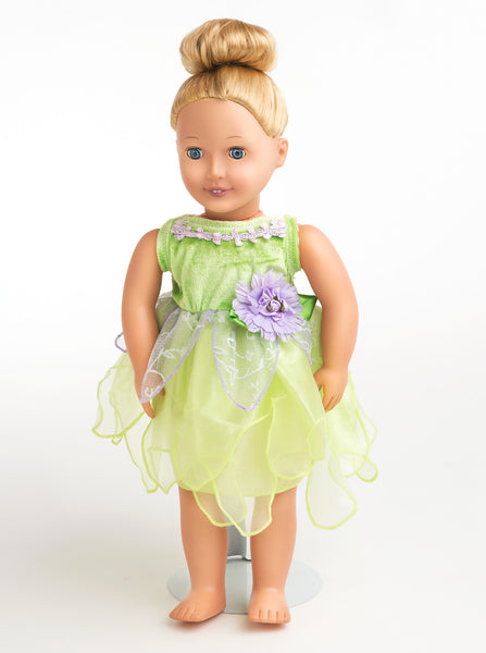 Little Adventures - Tinkerbell Doll Dress | KidzInc Australia | Online Educational Toy Store