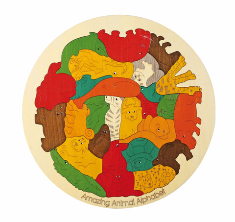 George Luck - Amazing Animal ABC Puzzle | KidzInc Australia | Online Educational Toy Store