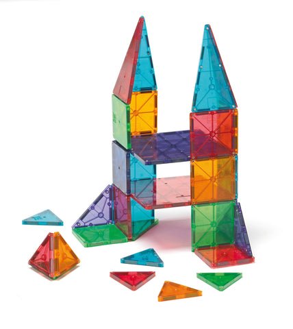 Magna Tiles Clear Colours 32 Piece (Pre-Order) | KidzInc Australia | Online Educational Toy Store