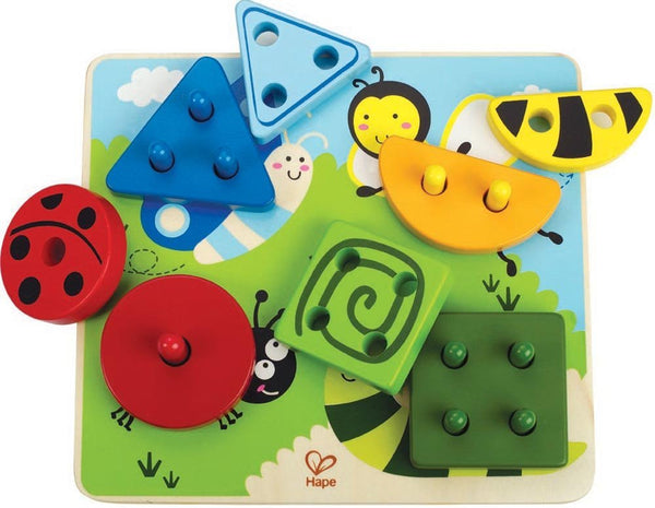 Hape - Build-A-Bug Sorter Puzzle | KidzInc Australia | Online Educational Toy Store