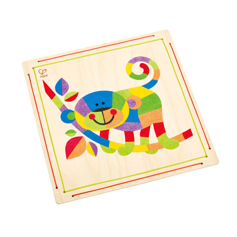 Hape - Monkey Business Sand Art | KidzInc Australia | Online Educational Toy Store