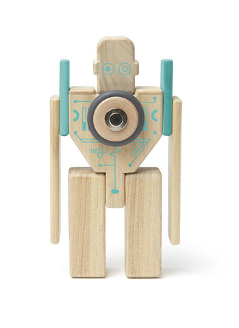 Tegu Future Magbot Magnetic Wooden Block Set | KidzInc Australia | Online Educational Toy Store