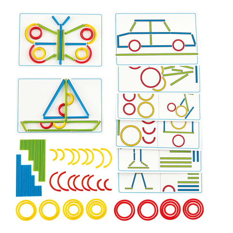 Hape - Rings and Sticks | KidzInc Australia | Online Educational Toy Store